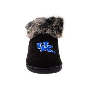 Kentucky Wildcats Faux Sheepskin Furry Top Indoor/Outdoor Slippers