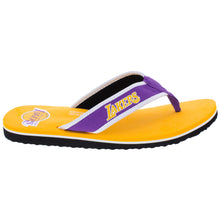 Load image into Gallery viewer, Los Angeles Lakers Contour Flip Flop