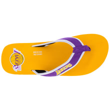 Load image into Gallery viewer, Los Angeles Lakers Contour Flip Flop