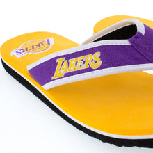 Load image into Gallery viewer, Los Angeles Lakers Contour Flip Flop