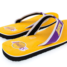 Load image into Gallery viewer, Los Angeles Lakers Contour Flip Flop