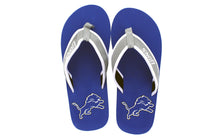 Load image into Gallery viewer, Detroit Lions Contour Flip Flops