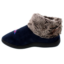 Load image into Gallery viewer, Mississippi Rebels Faux Sheepskin Furry Top Indoor/Outdoor Slippers