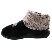 Load image into Gallery viewer, Mississippi State Bulldogs Faux Sheepskin Furry Top Indoor/Outdoor Slippers