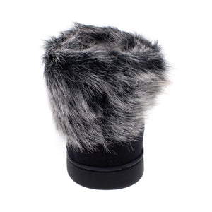 Michigan State Spartans Faux Sheepskin Furry Top Indoor/Outdoor Slippers