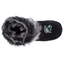 Load image into Gallery viewer, Michigan State Spartans Faux Sheepskin Furry Top Indoor/Outdoor Slippers