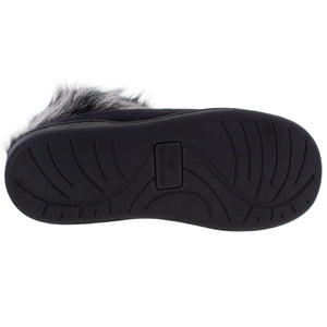 Michigan State Spartans Faux Sheepskin Furry Top Indoor/Outdoor Slippers