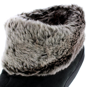 NC State Wolfpack Faux Sheepskin Furry Top Indoor/Outdoor Slippers