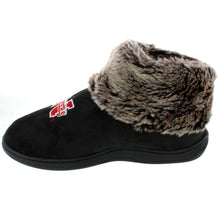 Load image into Gallery viewer, Nebraska Cornhuskers Faux Sheepskin Furry Top Indoor/Outdoor Slippers