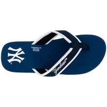 Load image into Gallery viewer, New York Yankees Contour Sandals Flip Flops