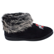 Load image into Gallery viewer, Ohio State Buckeyes Faux Sheepskin Furry Top Indoor/Outdoor Slippers
