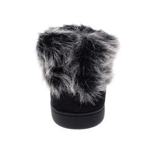 Oklahoma Sooners Faux Sheepskin Furry Top Indoor/Outdoor Slippers