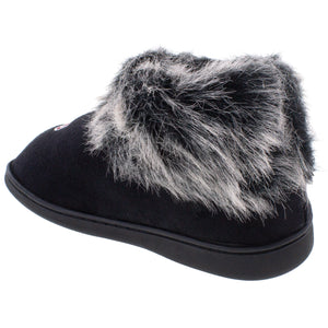 Oklahoma Sooners Faux Sheepskin Furry Top Indoor/Outdoor Slippers