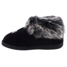 Load image into Gallery viewer, Oklahoma Sooners Faux Sheepskin Furry Top Indoor/Outdoor Slippers