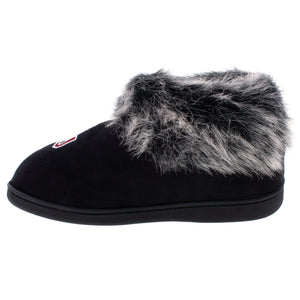 Oklahoma Sooners Faux Sheepskin Furry Top Indoor/Outdoor Slippers