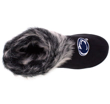 Load image into Gallery viewer, Penn State Nittany Lions Faux Sheepskin Furry Top Indoor/Outdoor Slippers