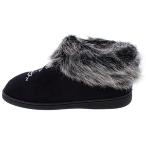 South Carolina Gamecocks Faux Sheepskin Furry Top Indoor/Outdoor Slippers