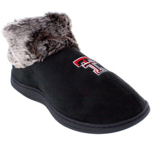 Load image into Gallery viewer, Texas Tech Red Raiders Faux Sheepskin Furry Top Indoor/Outdoor Slippers