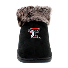 Load image into Gallery viewer, Texas Tech Red Raiders Faux Sheepskin Furry Top Indoor/Outdoor Slippers