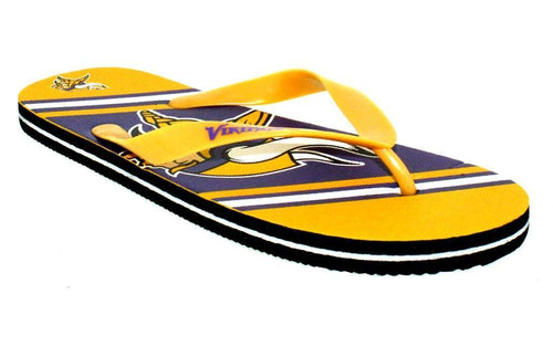 Minnesota Vikings Big Logo Flip Flop