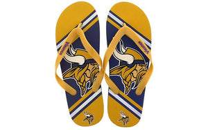 Minnesota Vikings Big Logo Flip Flop