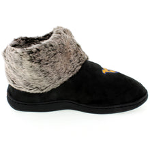 Load image into Gallery viewer, West Virginia Mountaineers Faux Sheepskin Furry Indoor/Outdoor Slippers