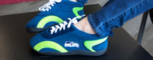 Load image into Gallery viewer, Seattle Seahawks All Around Indoor Outdoor ComfyFeet Slippers
