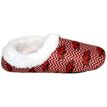 Load image into Gallery viewer, Arkansas Razorbacks Chevron Slippers