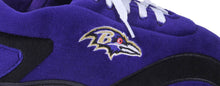 Load image into Gallery viewer, Baltimore Ravens All Around Indoor Outdoor ComfyFeet Slippers