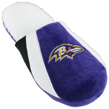 Load image into Gallery viewer, Baltimore Ravens Sherpa Slide Slipper