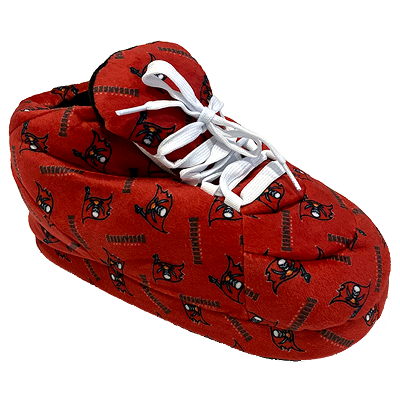 Tampa Bay Buccaneers ComfyFeet All Over Print Sneaker Slippers