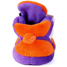 Load image into Gallery viewer, Clemson Tigers Baby Slippers