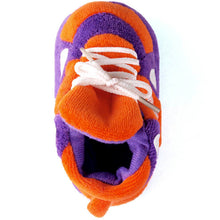 Load image into Gallery viewer, Clemson Tigers Baby Slippers