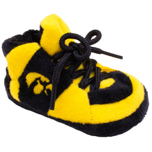 Load image into Gallery viewer, Iowa Hawkeyes Baby Slippers