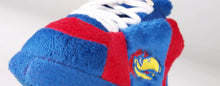 Load image into Gallery viewer, Kansas Jayhawks Baby Slippers