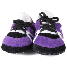 Load image into Gallery viewer, Kansas State Wildcats Baby Slippers