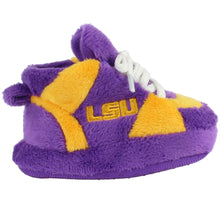 Load image into Gallery viewer, LSU Tigers Baby Slippers