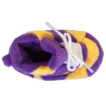 Load image into Gallery viewer, LSU Tigers Baby Slippers