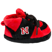 Load image into Gallery viewer, Nebraska Cornhuskers Baby Slippers