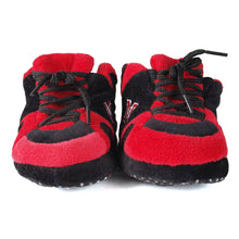 Load image into Gallery viewer, Nebraska Cornhuskers Baby Slippers