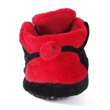 Load image into Gallery viewer, Nebraska Cornhuskers Baby Slippers