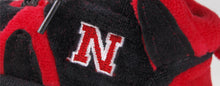 Load image into Gallery viewer, Nebraska Cornhuskers Baby Slippers