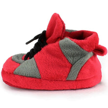 Load image into Gallery viewer, Ohio State Buckeyes Baby Slippers