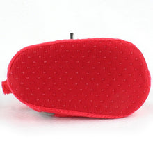 Load image into Gallery viewer, Ohio State Buckeyes Baby Slippers