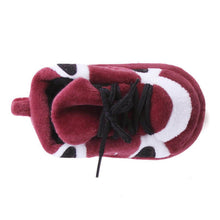 Load image into Gallery viewer, Oklahoma Sooners Baby Slippers