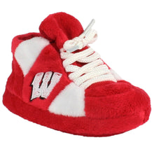 Load image into Gallery viewer, Wisconsin Badgers Baby Slippers