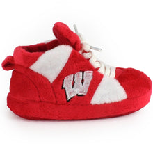 Load image into Gallery viewer, Wisconsin Badgers Baby Slippers