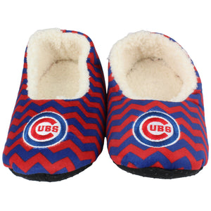 Chicago Cubs ComfyFeet Chevron Slip On Slipper
