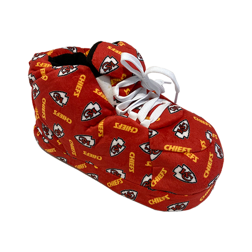 Kansas City Chiefs ComfyFeet All Over Print Sneaker Slippers