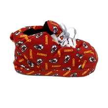 Load image into Gallery viewer, Kansas City Chiefs ComfyFeet All Over Print Sneaker Slippers
